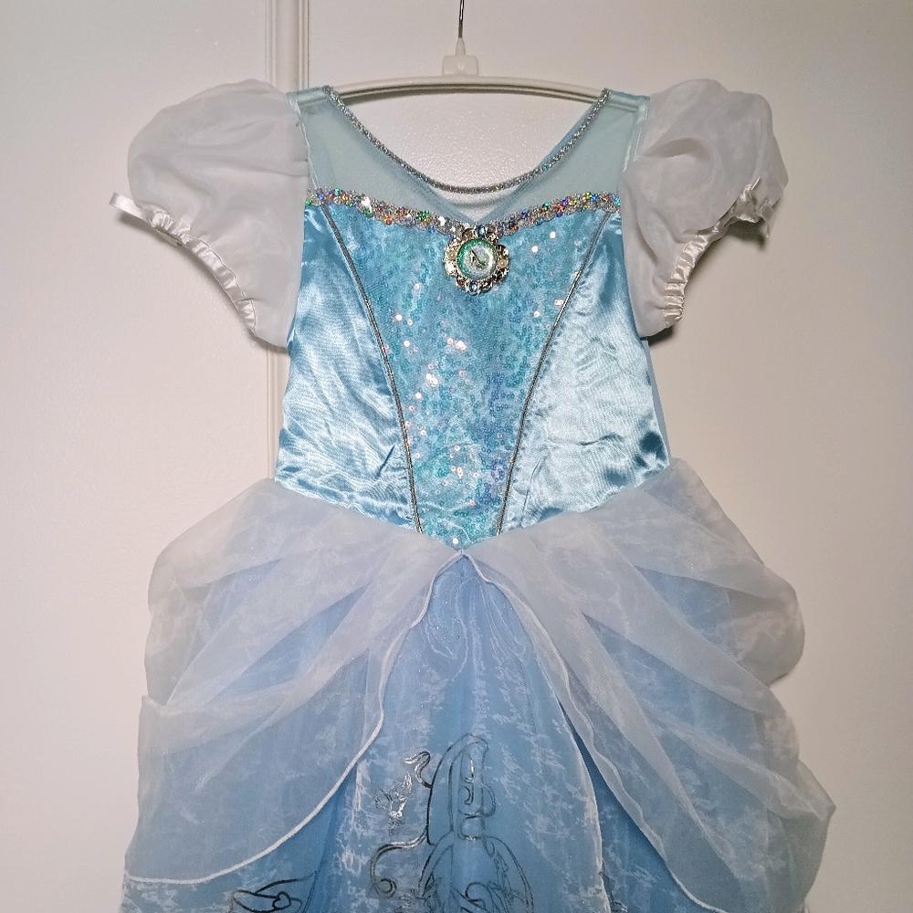 Bibbidi Bobbidi Boutique Disney Parks Cinderella Princess Sequin Dress - Picture 2 of 9